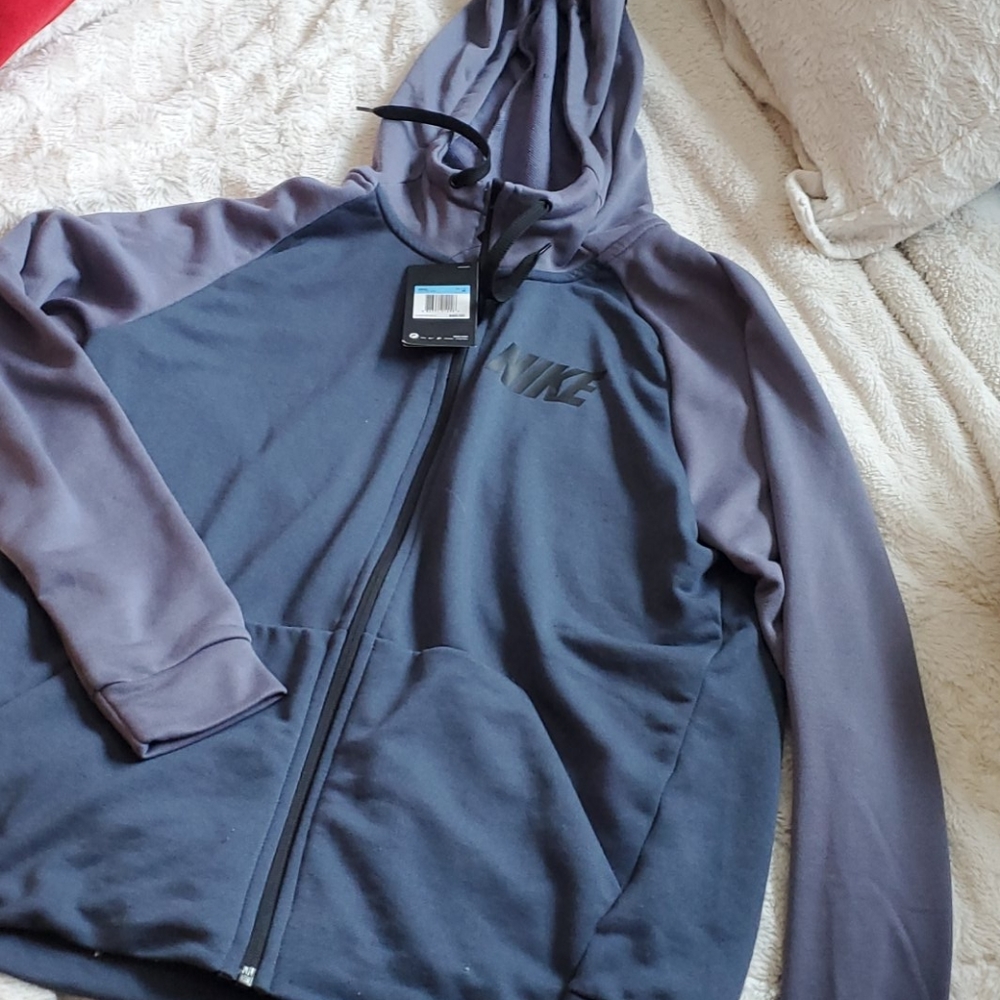 Blue nike hoodie